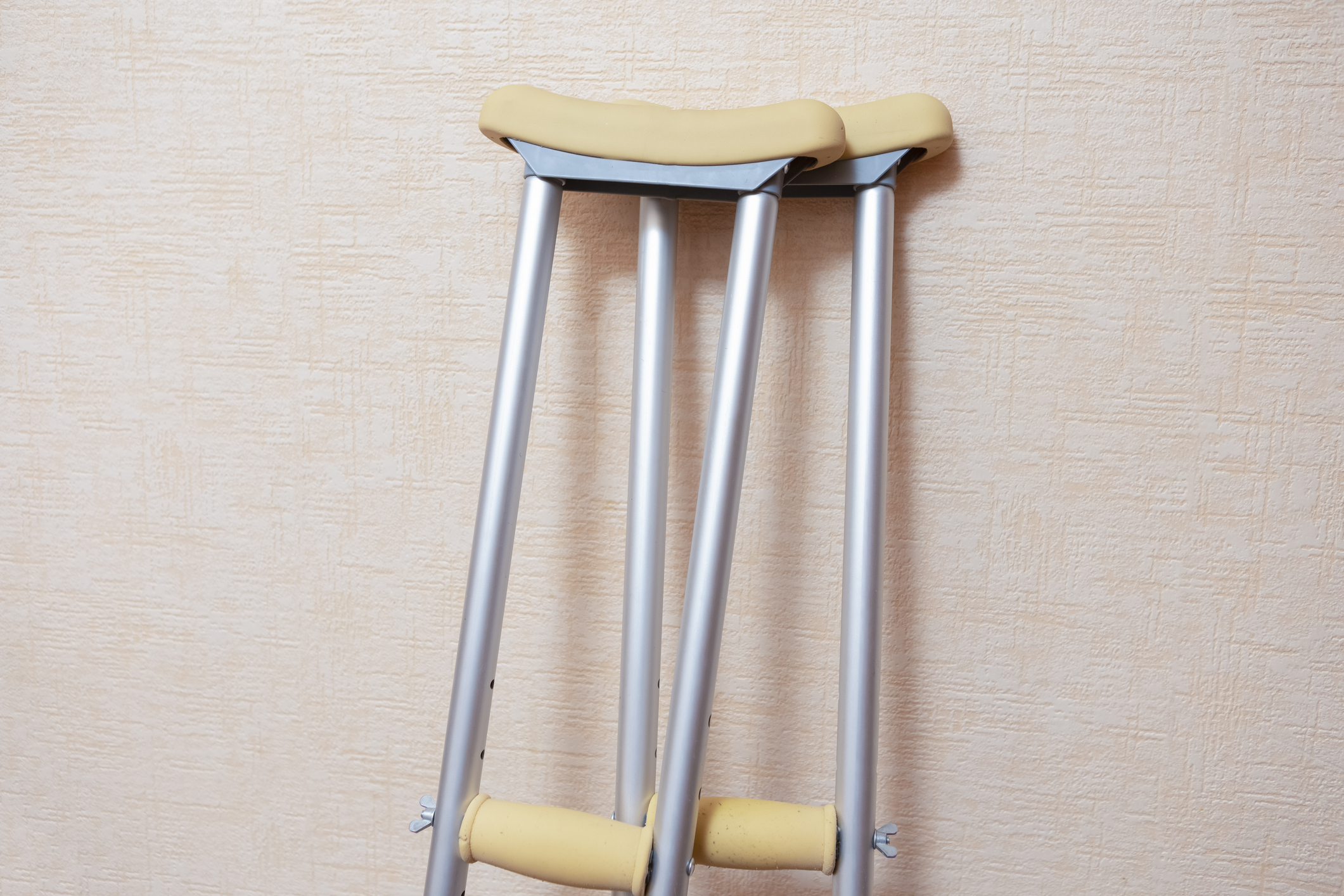 Crutches for car accident injuries